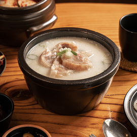 [Jinji]Gammiok Ox Knee Soup_650g_Gammiok Ox Knee Soup,  hot soup, full of nutrition, dinner, crockpot soup_made in Korea 